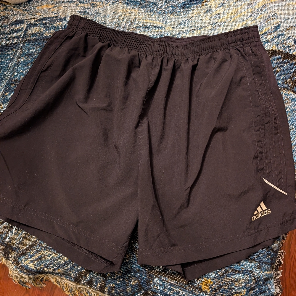 Adidas Black Athletic Shorts